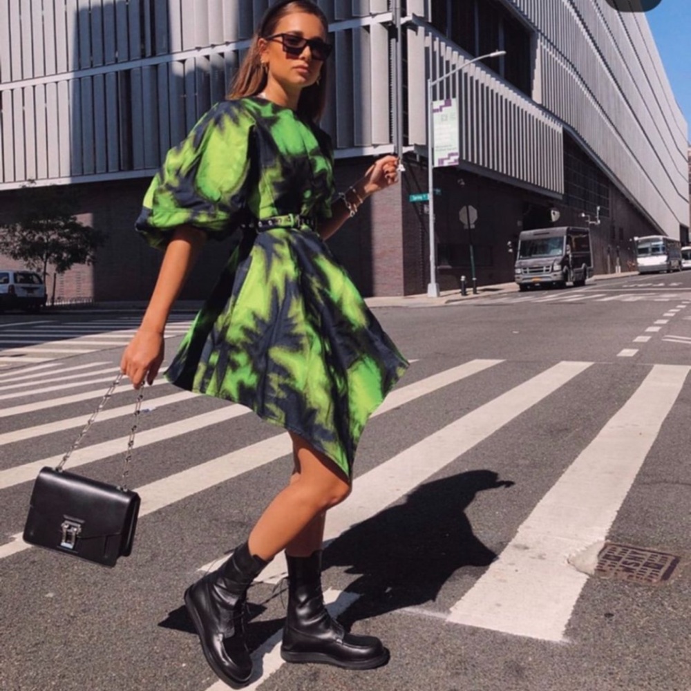 ✨ MARQUES’ ALMEIDA Statement Street Style Dress – Bergdorf Goodman Size S NEW